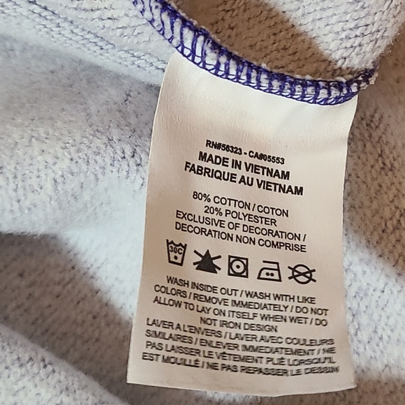 Nike Royal Blue Full-Zip Jacket Womens Small Cowl Neck Pockets Large NWT - Picture 4 of 9